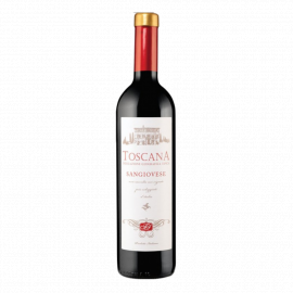 Wino Toscana Sangiovese IGT Chiantigiane 13% czerwone wytrawne 750 ml