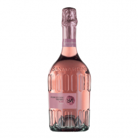 Wino musujące San Martino Prosecco Millesimato Extra Brut Rose różowe wytrawne 750 ml