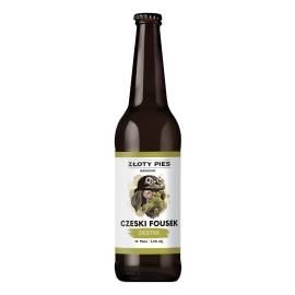 Piwo Złoty Pies Czeski Fousek - Desitka 3,5% 500 ml