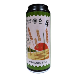 Piwo Dziki Wschód Organic Pils 4,8% 500 ml