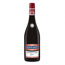 Wino Monte Santi Primitivo 12,5% czerwone słodkie 750 ml