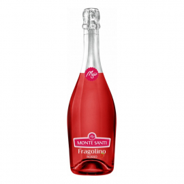 Wino Monte Santi Fragolino Rosso 10% czerwone słodkie 750 ml