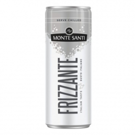 Wino Monte Santi Frizzante 10% białe półwytrawne 330 ml Puszka