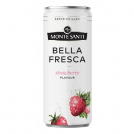 Wino Monte Santi Bella Fresca Strawberry 10% różowe słodkie 330 ml