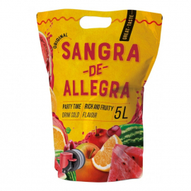 Wino Sangra De Allegra 11% czerwone słodkie 5000 ml