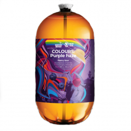 Piwo COLOURS: Purple Haze - Pastry Sour with Blueberries, Cherries, Forest Fruits & Advocat  5% 30 L keg
