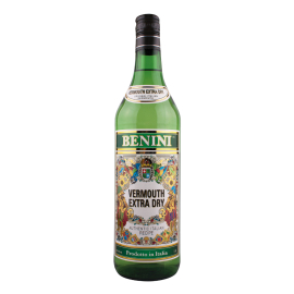 Wermut Benini Vermouth Extra Dry 18% 1000 ml
