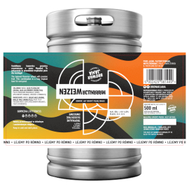 Piwo Browar Jana Marakuja Weizen 6% 30 L Keg