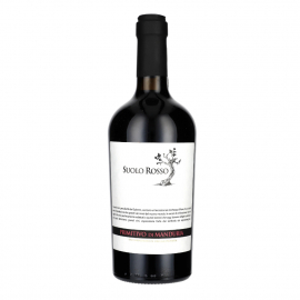 Wino Suolo Rosso Primitivo Di Manduria Dop 2021 czerwone wytrawne 750 ml