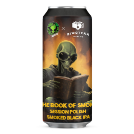 Piwo Green Head THE BOOK OF SMOKE - Session Polish Smoked Black IPA 5,7% 30 L