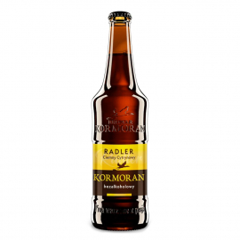 Piwo Kormoran Radler Ciemny Cytrynowy 0% 500 ml
