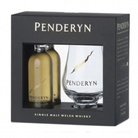 Whisky Penderyn Madeira 46% 2x50 ml + szklanka