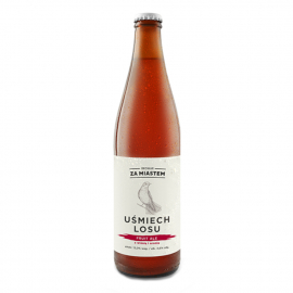 Piwo Za miastemUśmiech Losu Fruit Ale Wiśnią i Aronią 4,6% 500 ml