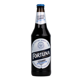 Piwo Fortuna Bezalkoholowe Czarne 0,5% 500 ml