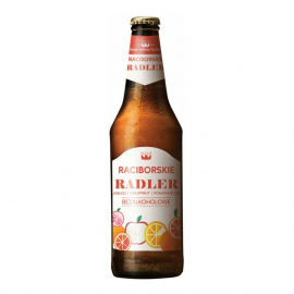 Piwo Raciborskie Radler Grejpfrut Bezalkoholowe 0,5% 500 ml