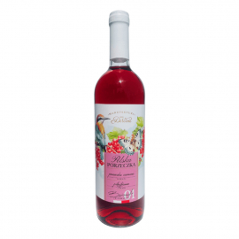 Wino  z czerwonej porzeczki DiWine 13% różowe półsłodkie 750 ml