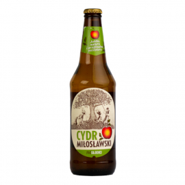 Cydr Miłosław Miłosławski Półsłodki 4,5% 500 ml