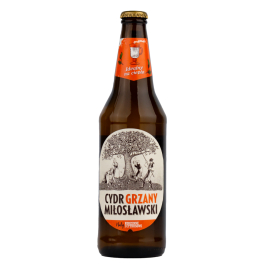 Cydr Miłosław Miłosławski Grzany 4,5% 500 ml