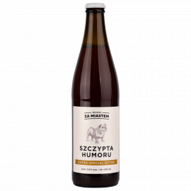 Piwo Za Miastem Szczypta Humoru 4,9% 500 ml