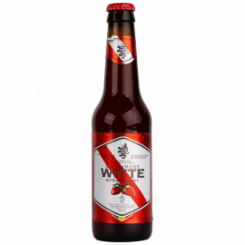 Piwo Limburgse Witte Strawberry 4,2% 330 ml