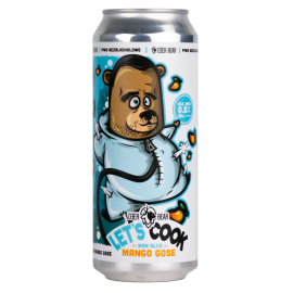 Piwo Deer Bear Let's Cook Mango 4,6% 500 ml puszka