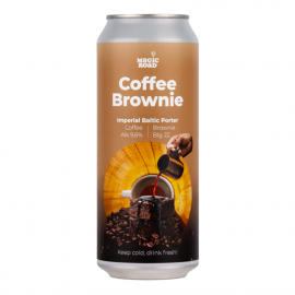 Piwo Magic Road Coffee Brownie 9,6% 500 ml puszka