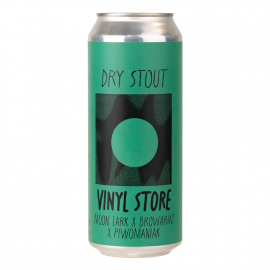 Piwo Moon Lark Vinyl Store. Irish Dry Stout 5,1% 500 ml puszka