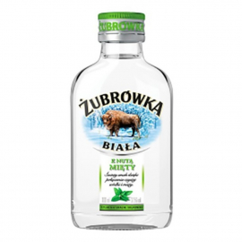 Wódka Żubrówka Biała z Nutą Mięty 37,5% 100 ml