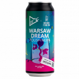 Piwo Funky Fluid Warsaw Dream 6,4% 500 ml Puszka