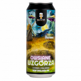 Piwo Gwarek Owsiane Wzgórza 6% 500 ml Puszka