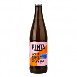 Piwo Pinta Your Beer, Your Hazy Ipa Mosaic & Nelson Sauvin & Sabro 6% 500 ml