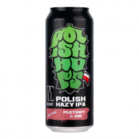 Piwo Recraft Polish Hazy Ipa Płotowy & Zibi 5,4% 500 ml puszka