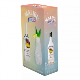 Likier Wyborowa Malibu 18% 700 ml + SZKLANKA