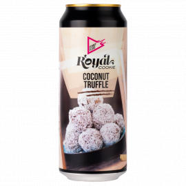 Piwo Funky Fluid Royal Cookie: Coconut Truffle 11% 500 ml Puszka