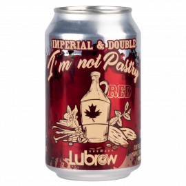 Piwo Lubrow Double I'm Not Pastry Red 11,2% 330 ml Puszka