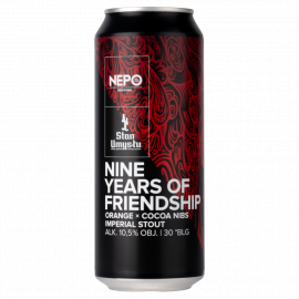 Piwo Nepo Nine Years of Friendship 10,5% 500 ml Puszka