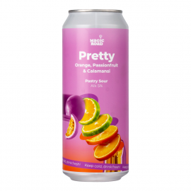Piwo Magic Road Pretty Orange, Passionfruit & Calamansi 5% 500 ml puszka