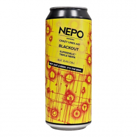 Piwo Nepo Blackout - Crazy Lines #47 8,4% 500 ml puszka