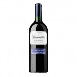 Wino Beauvillon 11% czerwone półsłodkie 1000 ml