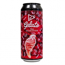 Piwo Funky Fluid Cherry Gelato Roses 5,5% 500 ml puszka
