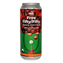 Piwo Free Fifty/Fifty Raspberry, Cherrry & Apple 0% 500 ml puszka