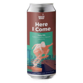 Piwo Here I Come 6,2% 500 ml puszka