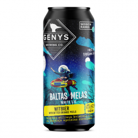 Piwo Genys Baltas Melas 4,2% 440 ml puszka