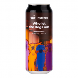 Piwo Magic Road Who Let the Dogs Out 4,7% 500 ml puszka