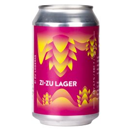 Piwo Dziki Wschód Zi-Zu Lager 4,7% 330 ml Puszka