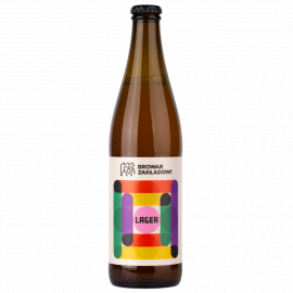 Piwo Zakładowy Lager 5,3% 500 ml