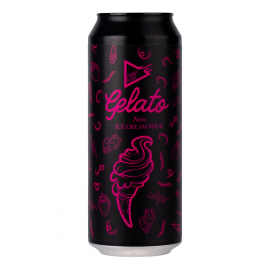 Piwo Funky Fluid Gelato: Nero 5,5% 500 ml puszka