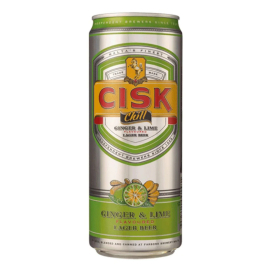 Piwo Farsons Cisk Chill Ginger & Lime 4% 330 ml puszka