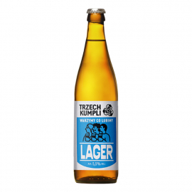 Piwo Trzech Kumpli Lager Kraft Roku 5,5% 500 ml