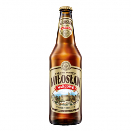 Piwo Miłosław Marcowe 6% 500 ml